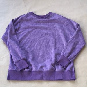 Shewin Women’s Sweatshirt - Purple - Large